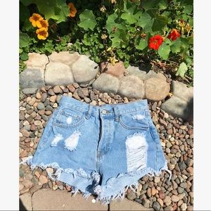 Denim Shorts Brandy Melville